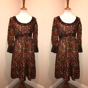 ‘Plenty by Tracy Reese’ autumn style silk dress